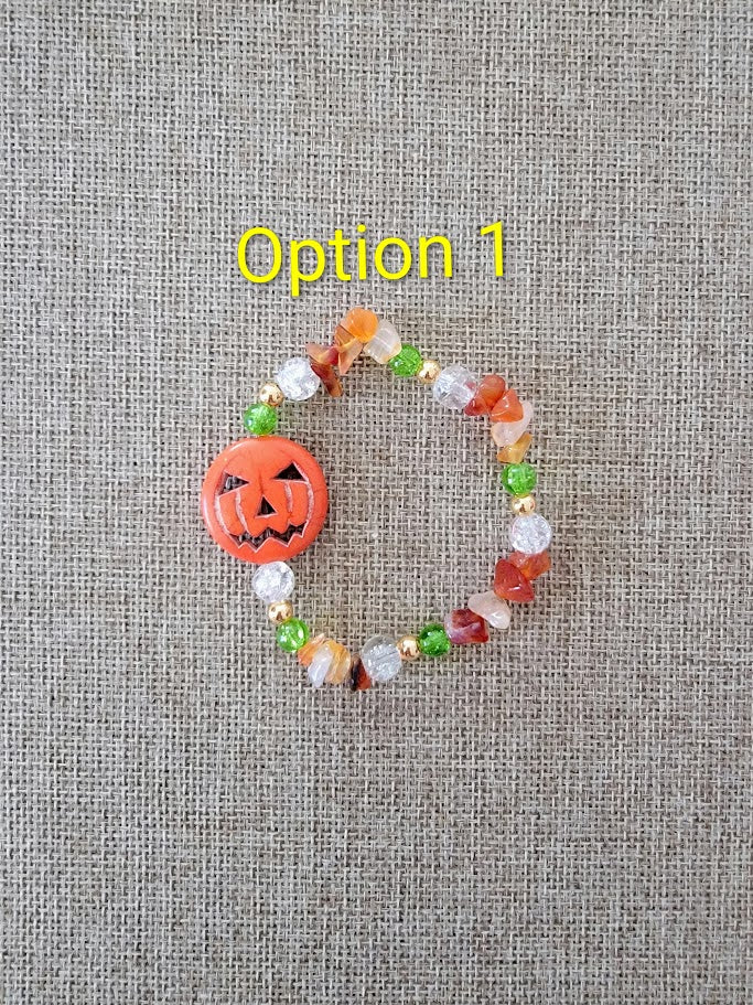 Harbor Jacks — Pumpkin Lantern Bracelet - NEW
