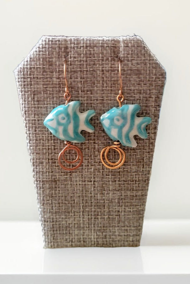 School Fish Earrings - NEW!