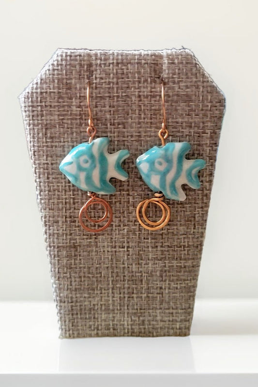 School Fish Earrings - NEW!