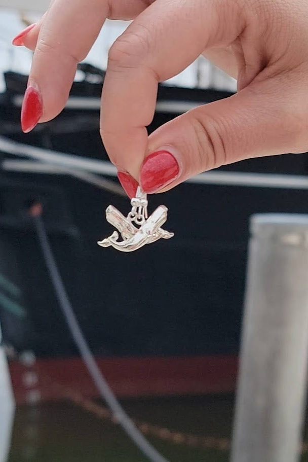 Whim & Whalebone – Mystic Whale Earrings