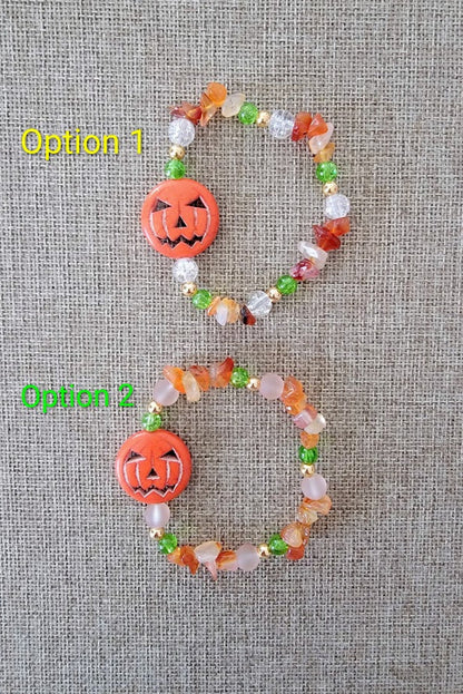 Harbor Jacks — Pumpkin Lantern Bracelet - NEW