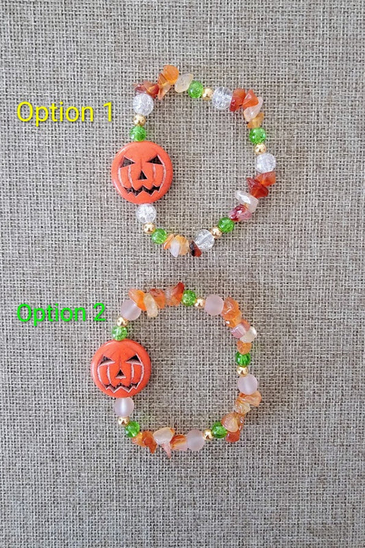 Harbor Jacks — Pumpkin Lantern Bracelet - NEW