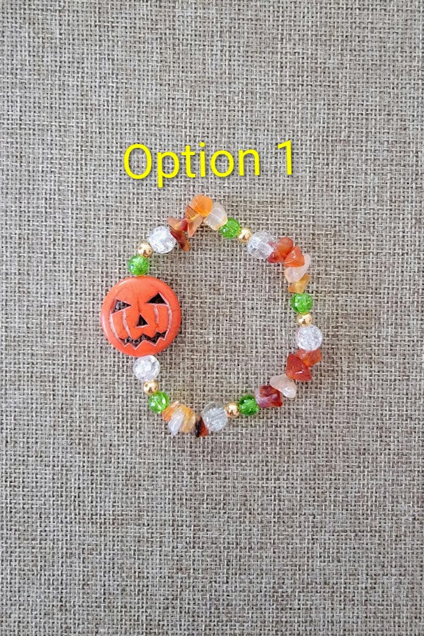 Harbor Jacks — Pumpkin Lantern Bracelet - NEW
