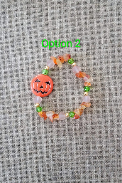 Harbor Jacks — Pumpkin Lantern Bracelet - NEW